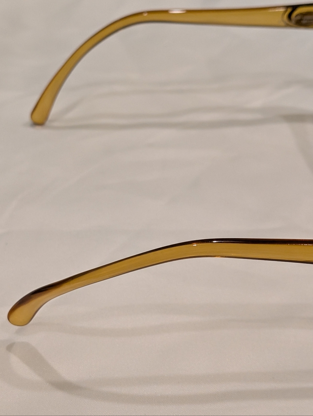 Christian Dior Women's Oversized Amber/Brown Gradient Glasses Frames - VINTAGE - Picture 7 of 8
